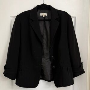 Talbots Elegant Black Blazer